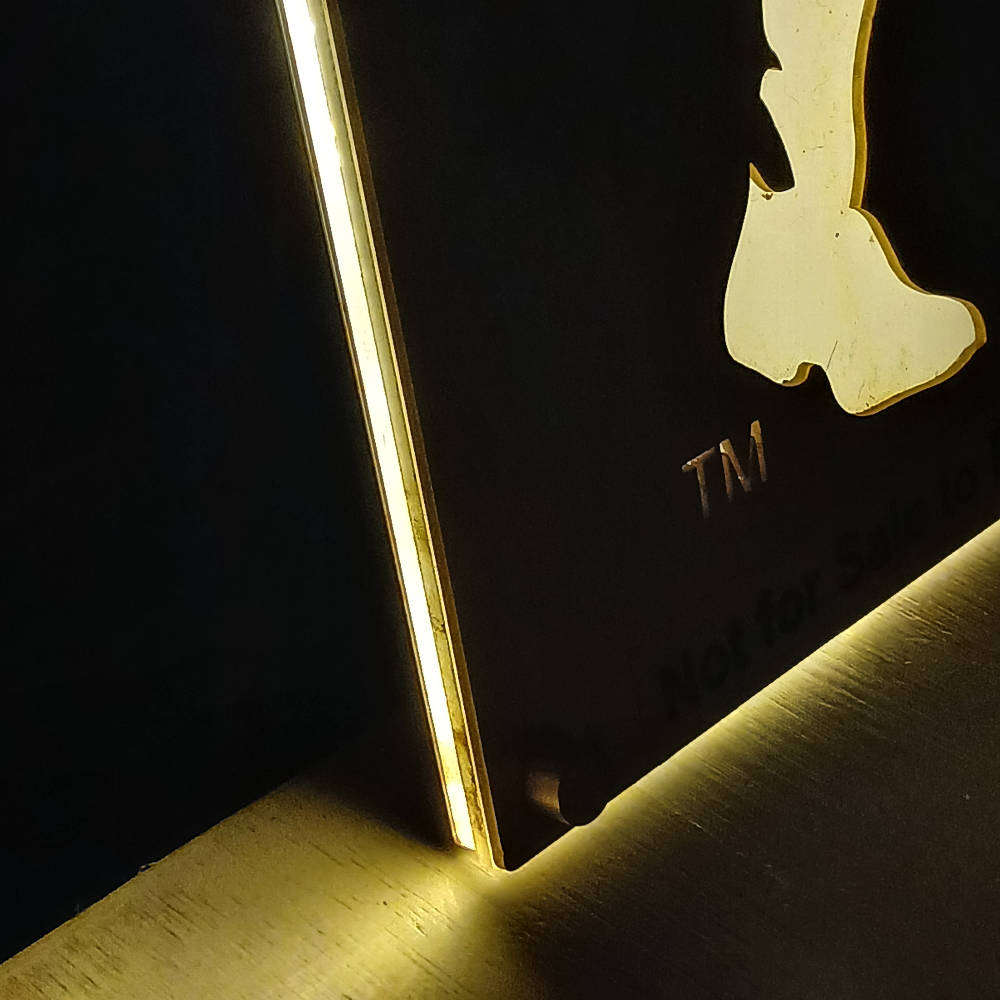 Authentic Johnnie Walker LED Promo Sign  Rare 2011