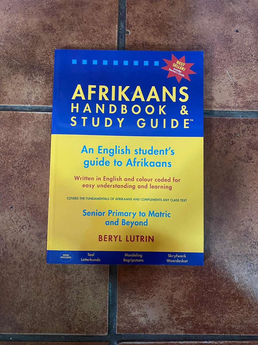 Afrikaans Handbook And Study Guide - Beryl Lutrin Series