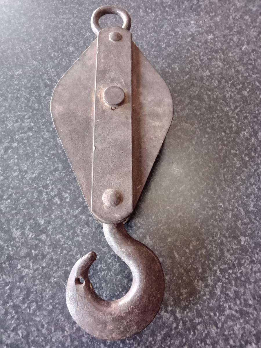 Metal Pulley Block and Tackle