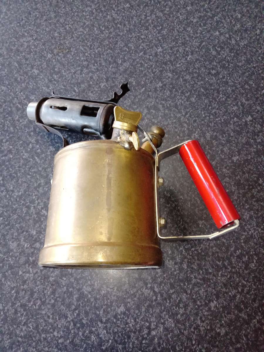 Vintage Brass Blow Lamp