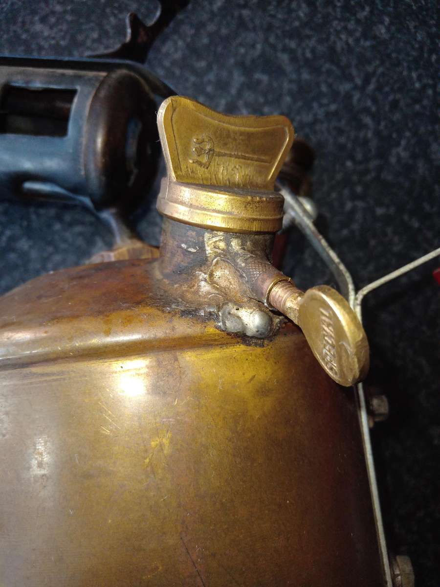 Vintage Brass Blow Lamp