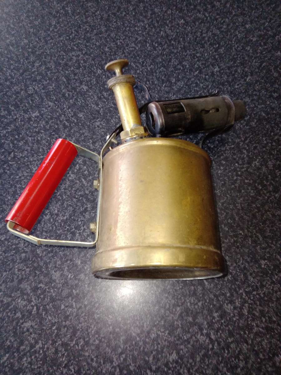 Vintage Brass Blow Lamp