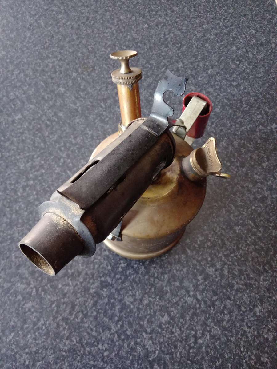 Vintage Brass Blow Lamp