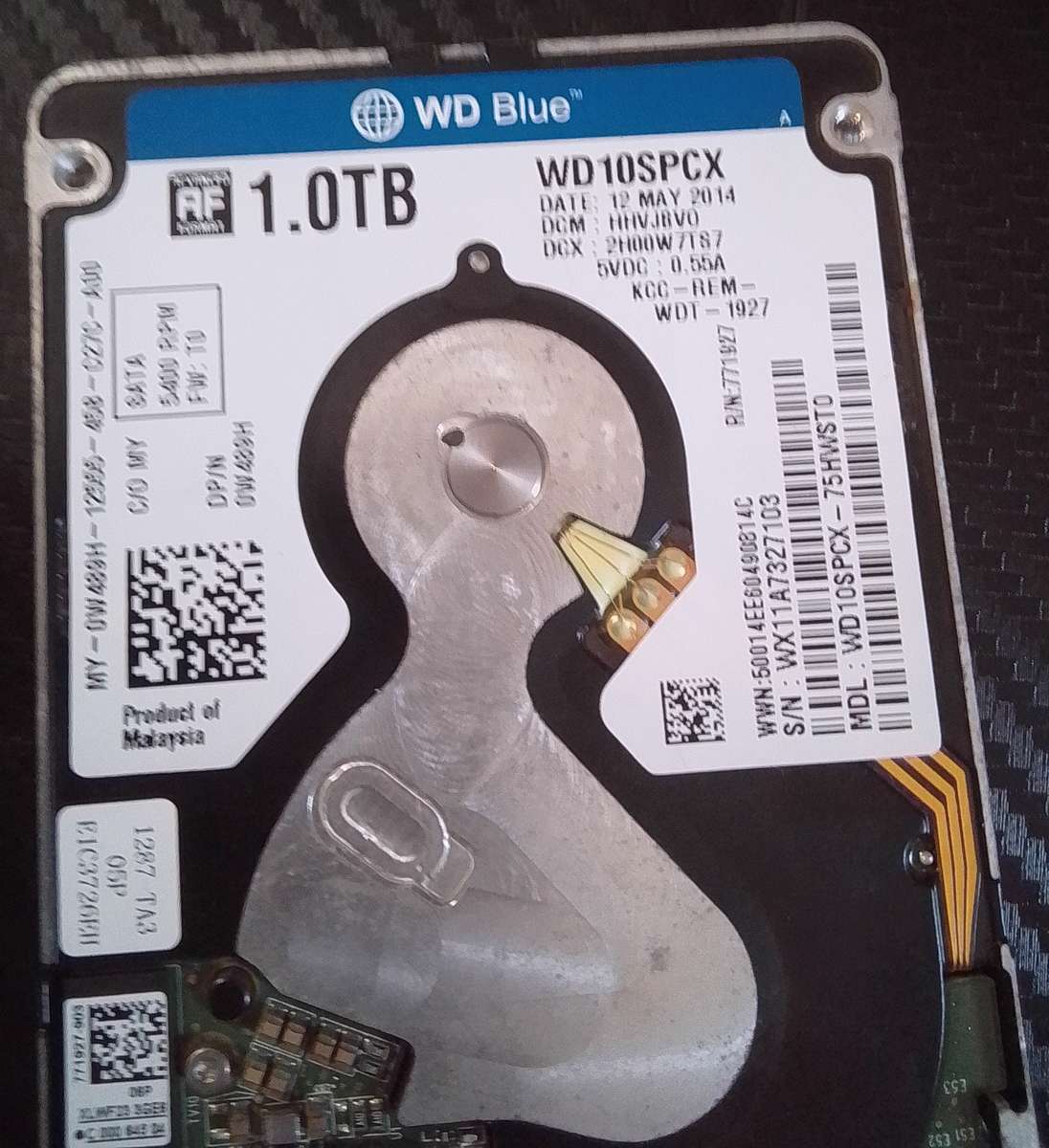 Bulk lot of 1 x SSD and 3x HDD drives