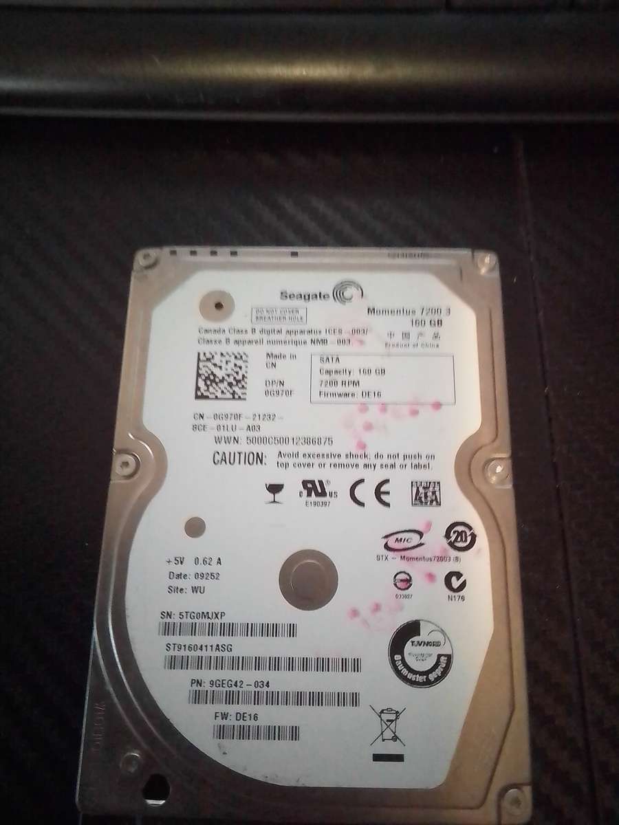 Bulk lot of 1 x SSD and 3x HDD drives