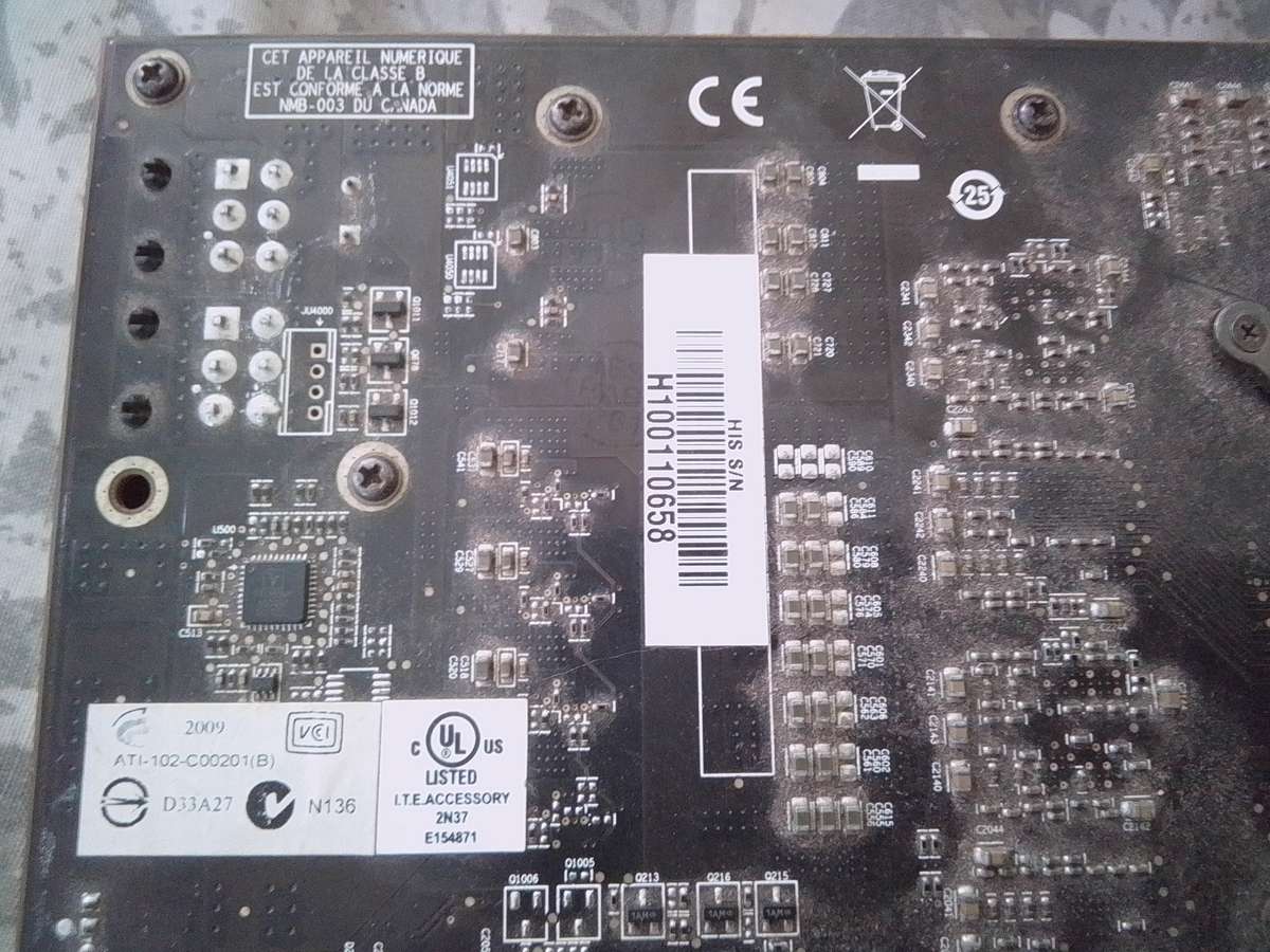 AMD Radeon Graphics card -HD5850