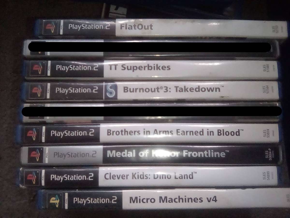 HUGE PS2 bundle- 27 games