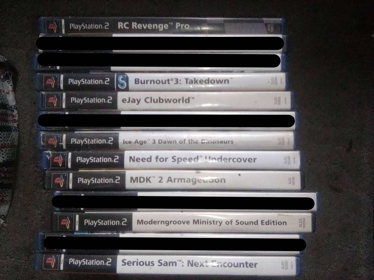 HUGE PS2 bundle- 27 games