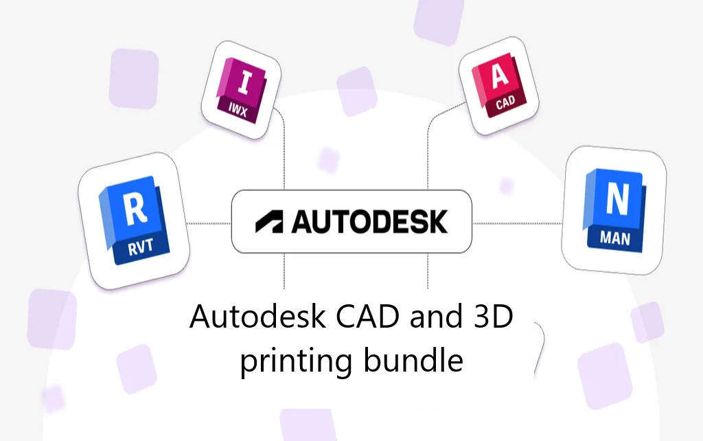 Autodesk CAD and 3D printing bundle