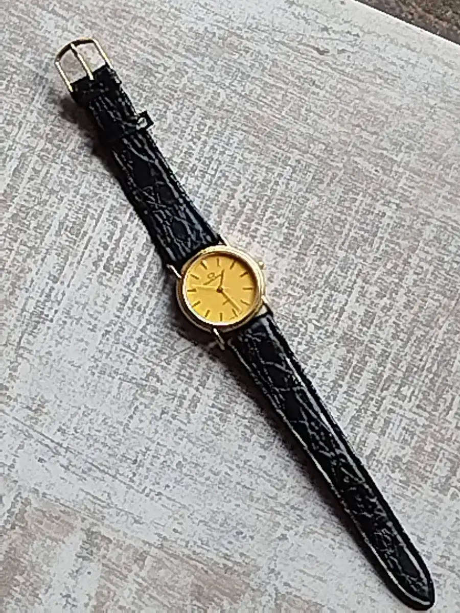 Charles Delon Ladies watch with genuine Leather strap