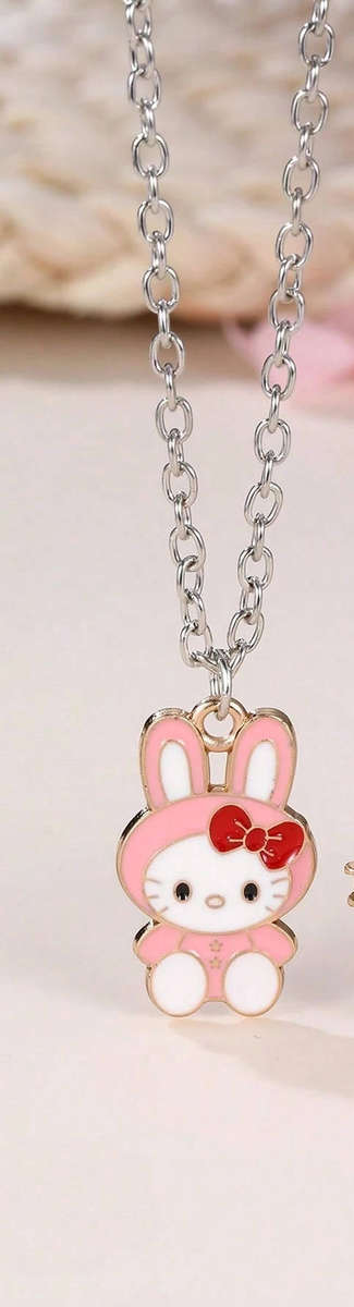 Hello kitty Rabbit pendant and necklace