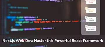 Next.js Web Dev: Master this Powerful React Framework- online course