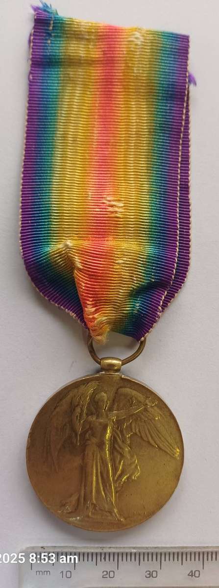 WW1 FULL SIZE MEDAL TRIO SET ("PIP-SQUEAK-WILFRED") CPL. J.J. VAN DER MERWE 13TH MR (ORIG. RIBBONS)