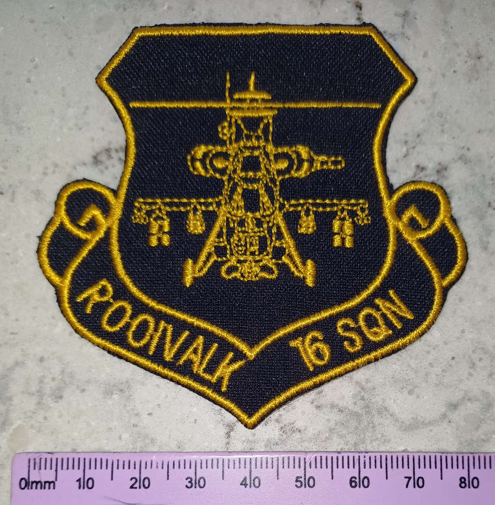 SAAF Rooivalk - 16 Squadron Badge
