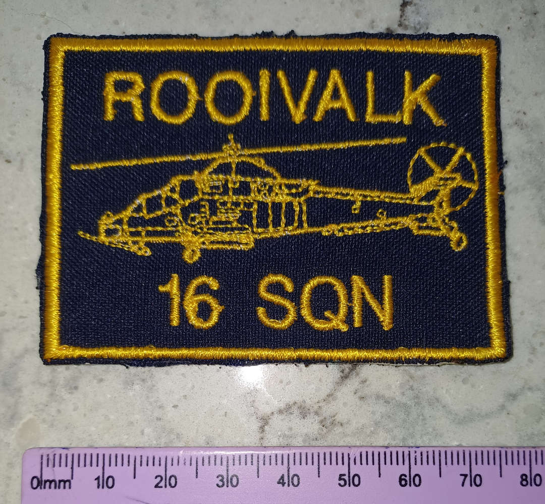 SAAF Rooivalk - 16 Squadron Badge