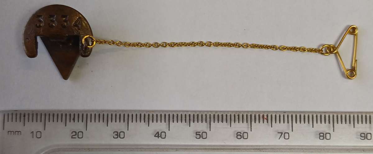 YSKOR - LAPEL PIN (BRONZE)