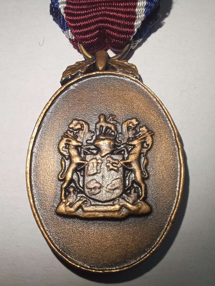 SADF-JOHN CHARD MINIATURE MEDAL & RIBBON