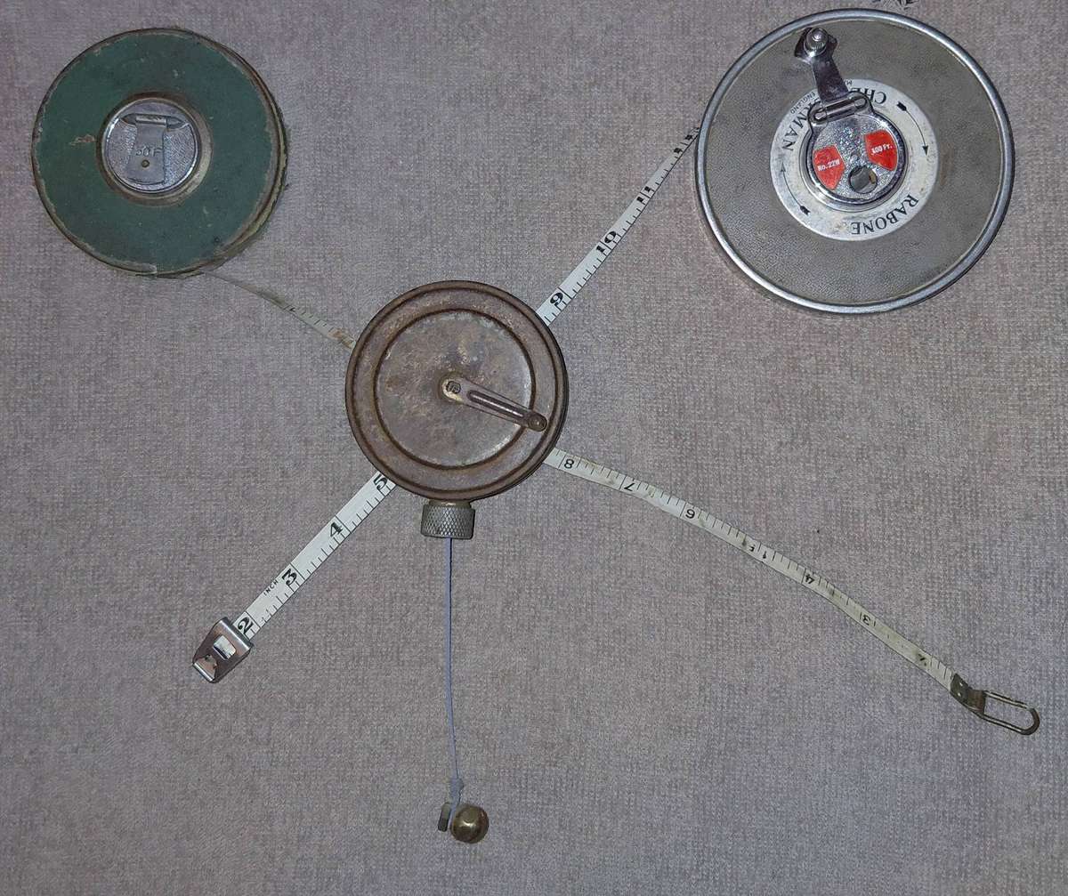 VINTAGE MEASURING TAPE (STEEL)  HAND TOOLS  - LOT