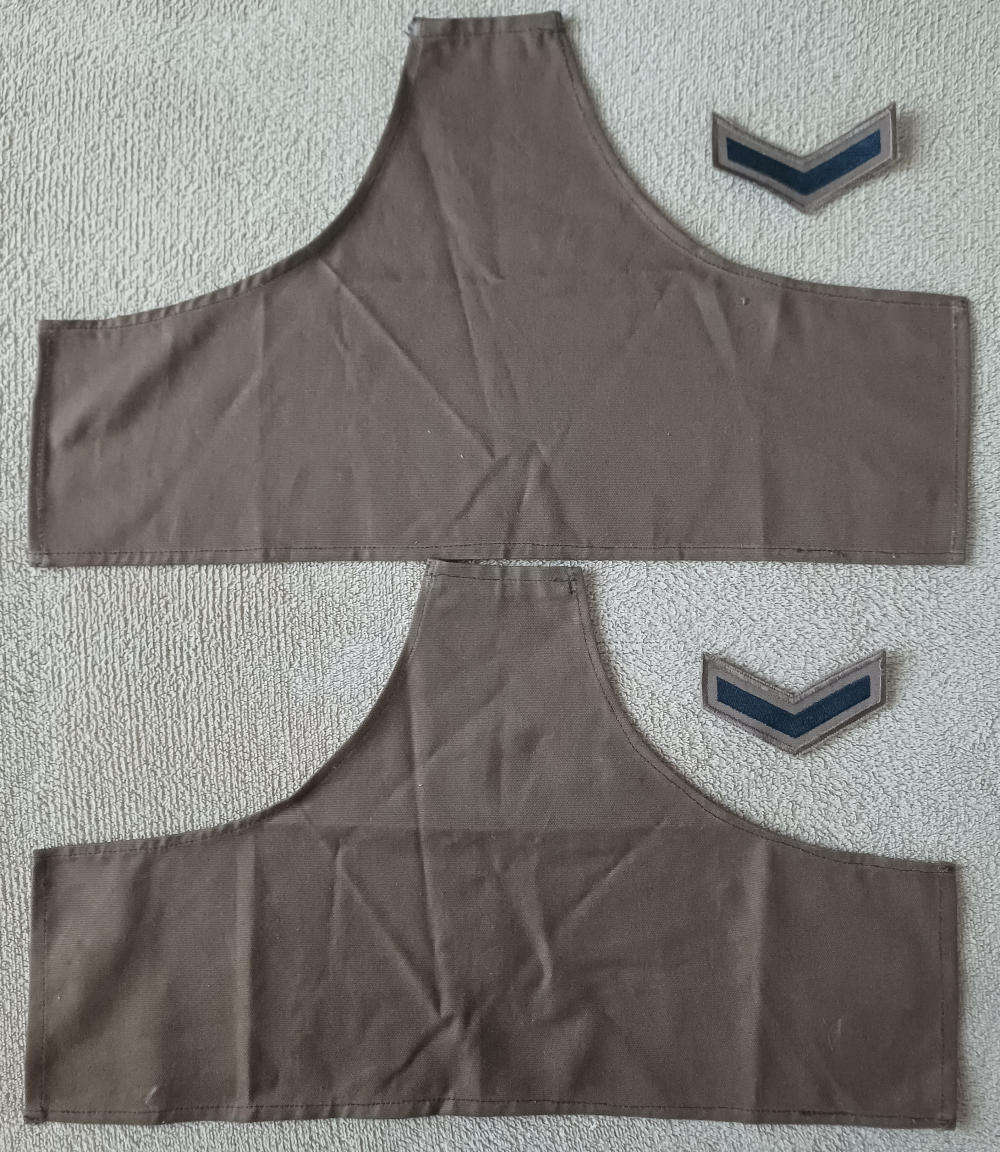 SADF Nutria LCpl. Brassard Pair (Blank & New)