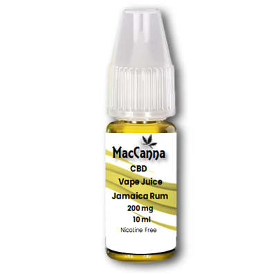 CBD Vape Juice - Jamaica Rum (10ml)