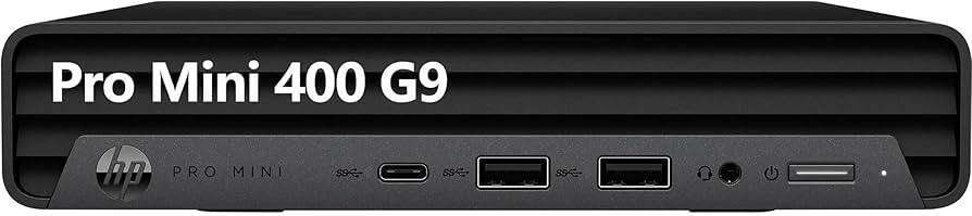 HP Pro 400 G9 Intel Core i7 12th GEN 16GB RAM 512GB SSD Win 11 Pro Mini Desktop