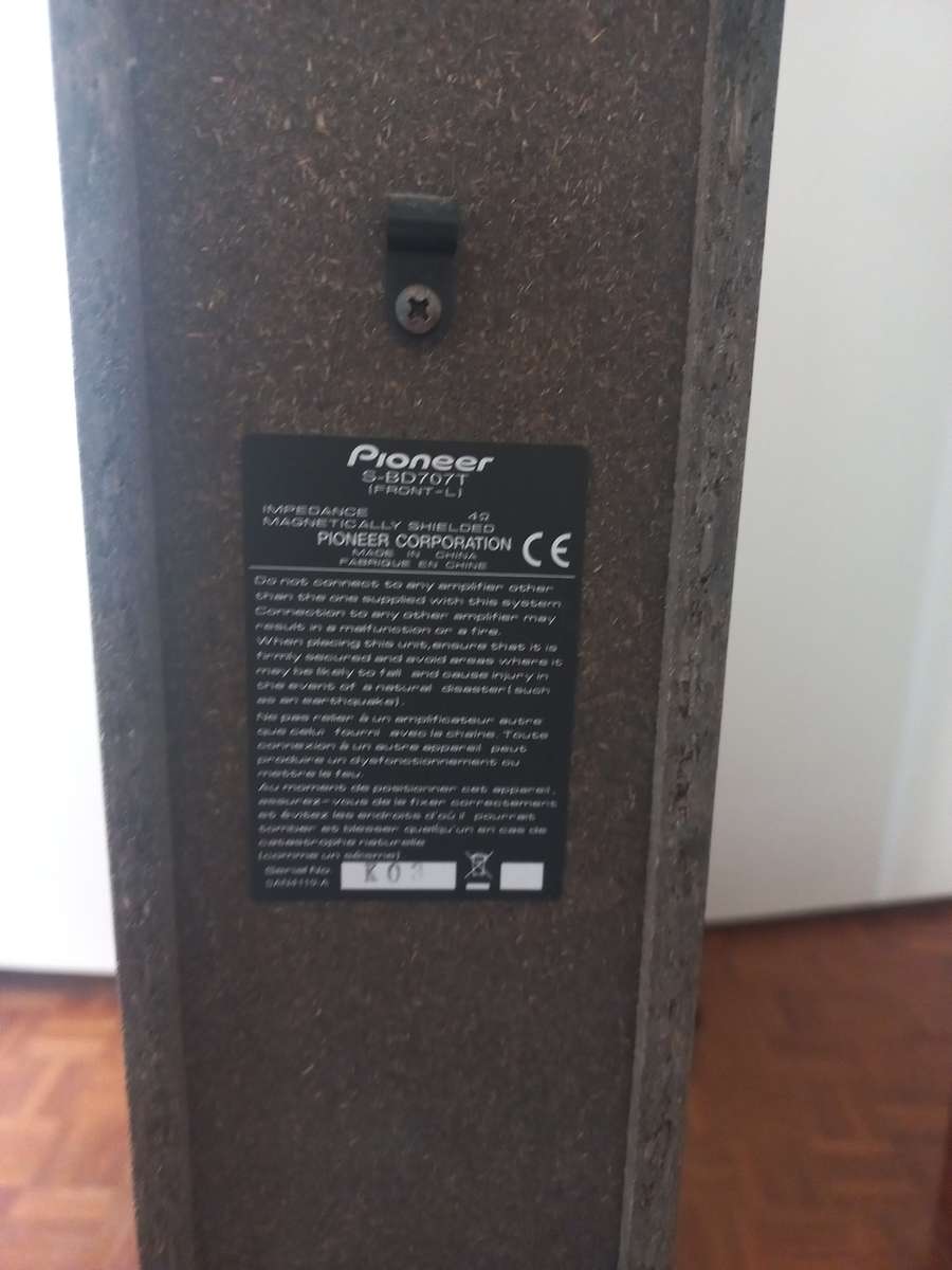 Pioneer S-BD707T speakers