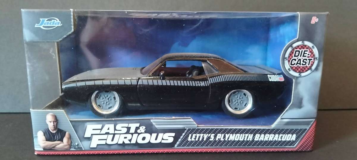 Jada 1:32 Diecast Model: Letty's Plymouth - Fast & Furious