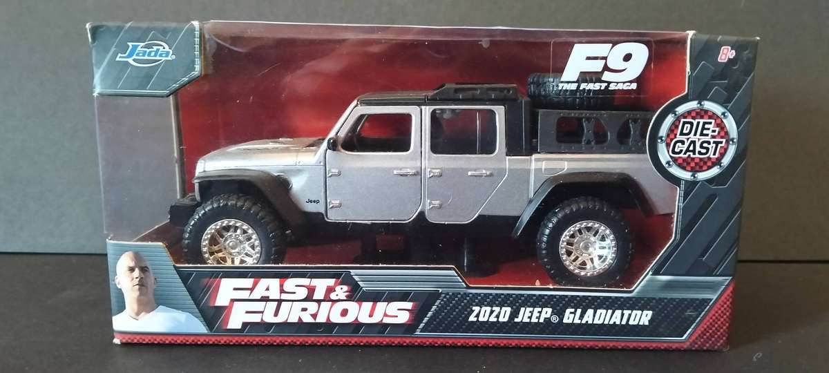 Jada 1:32 Diecast Model: 2020 Jeep Gladiator - Fast & Furious