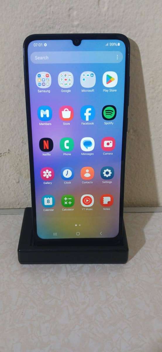 SAMSUNG GALAXY AO5 64GB 4GB RAM BLACK COLOR