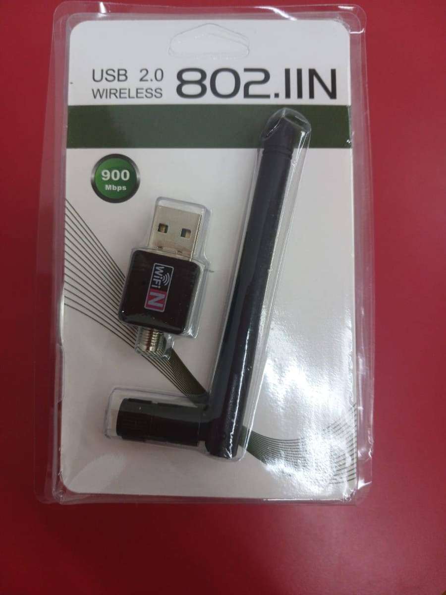 300 Mbps Wireless USB WiFi Network Adapter LAN Card w/Antenna 802.11N For PC AA