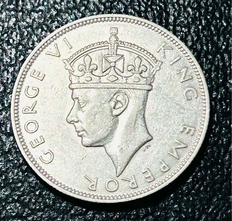 1941 SOUTHERN RHODESIA HALF CROWN UNCIRCULATED (SILVER 925) SEE IMAGES