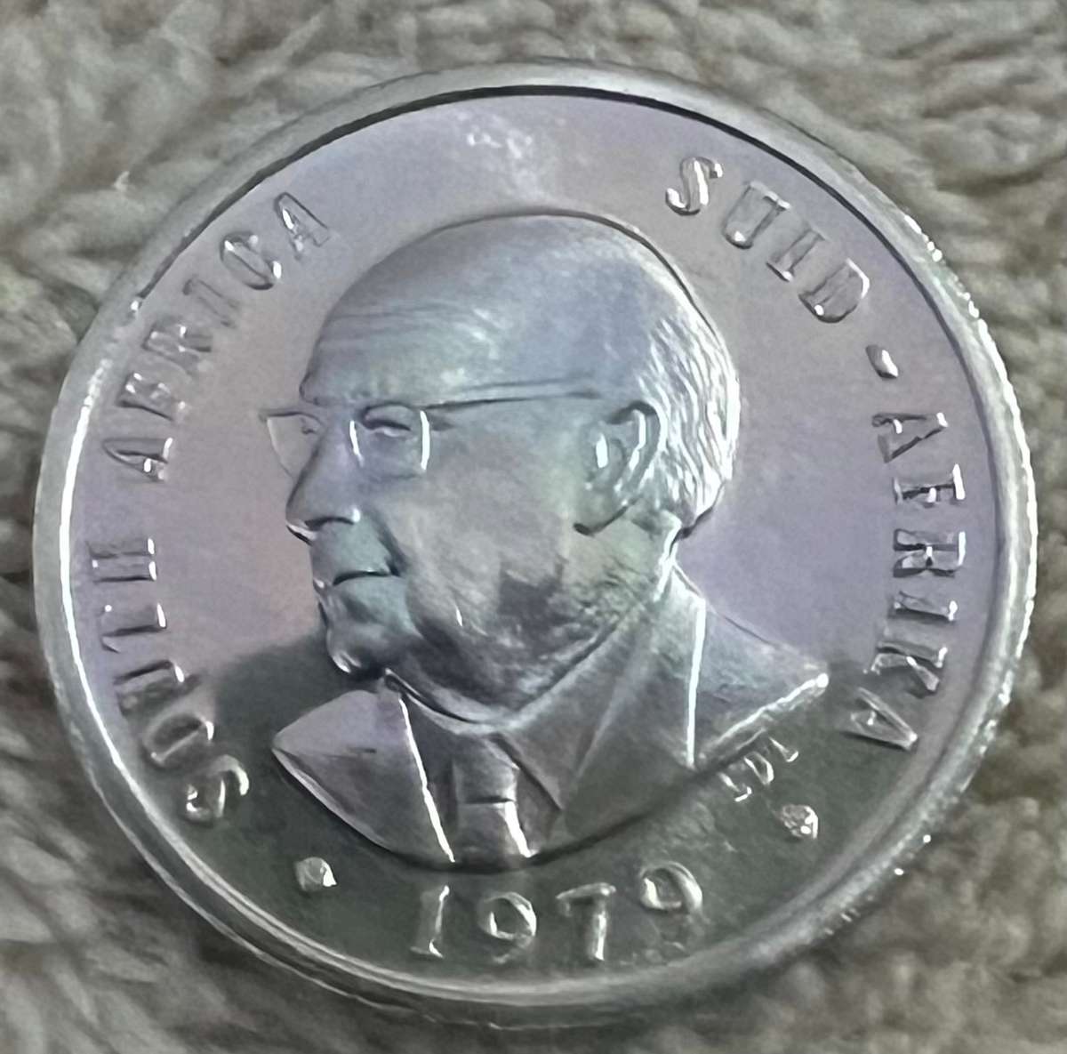 1979 South African 10 cents, End of Nicolaas Johannes Diederichs' Presidency 1979
