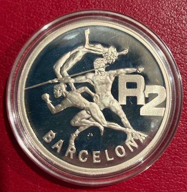 South Africa R2 - XXV summer Olympic Games - Barcelona 1992 Proof in Mint box