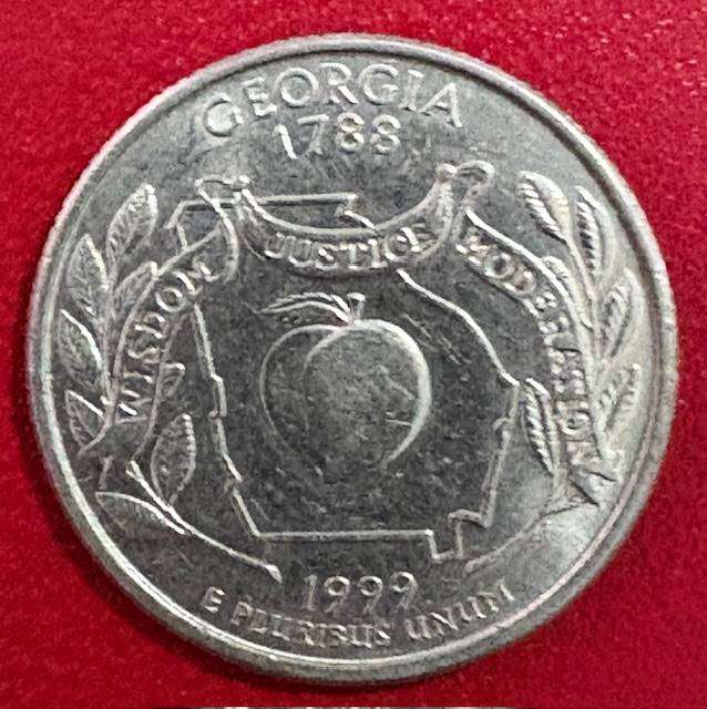 6 x USA States Quarters Collectable all different States.