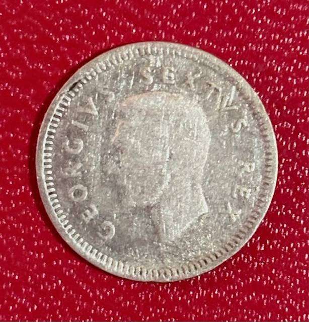 SA Threepence 1951