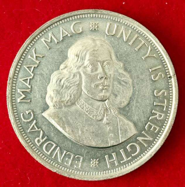 SA 1961 50c Silver Coin