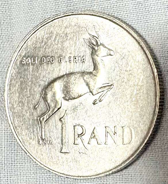 SA 1967 R1 Alternative Language - English Silver coin