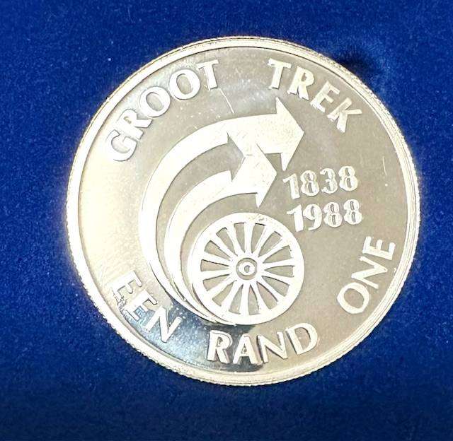 1988 Groot Trek Proof R1 Coin