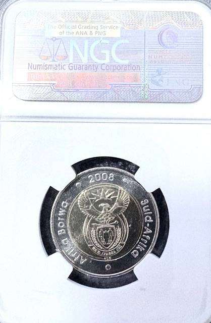 SA 2008 R5 Mandela 90th Birthday - MS 66