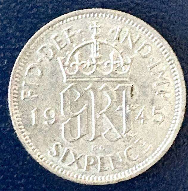 UK 1945 6 Pence UNC