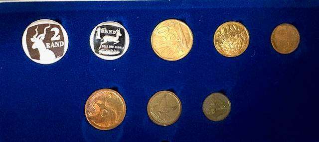 SA 1990 Proof Set with FW de Klerk One Rand