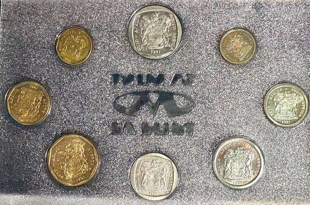 SA 1991 UNC Mint Set