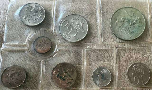 SA UNC 1972 Mint Pack with half cent
