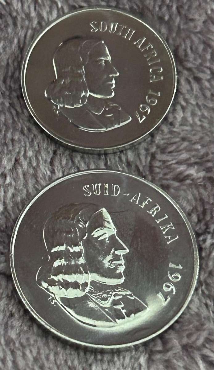 1967 UNC Combo of 10 cent and 20 cent Spotless coins