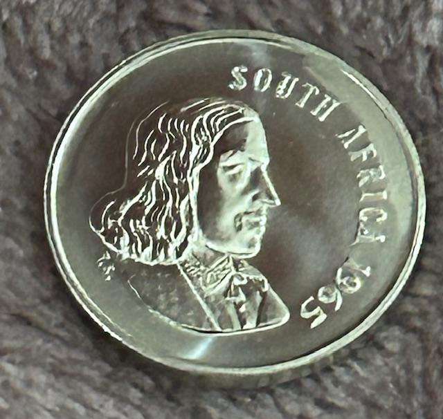 1965 Strike proof Five cent English New die