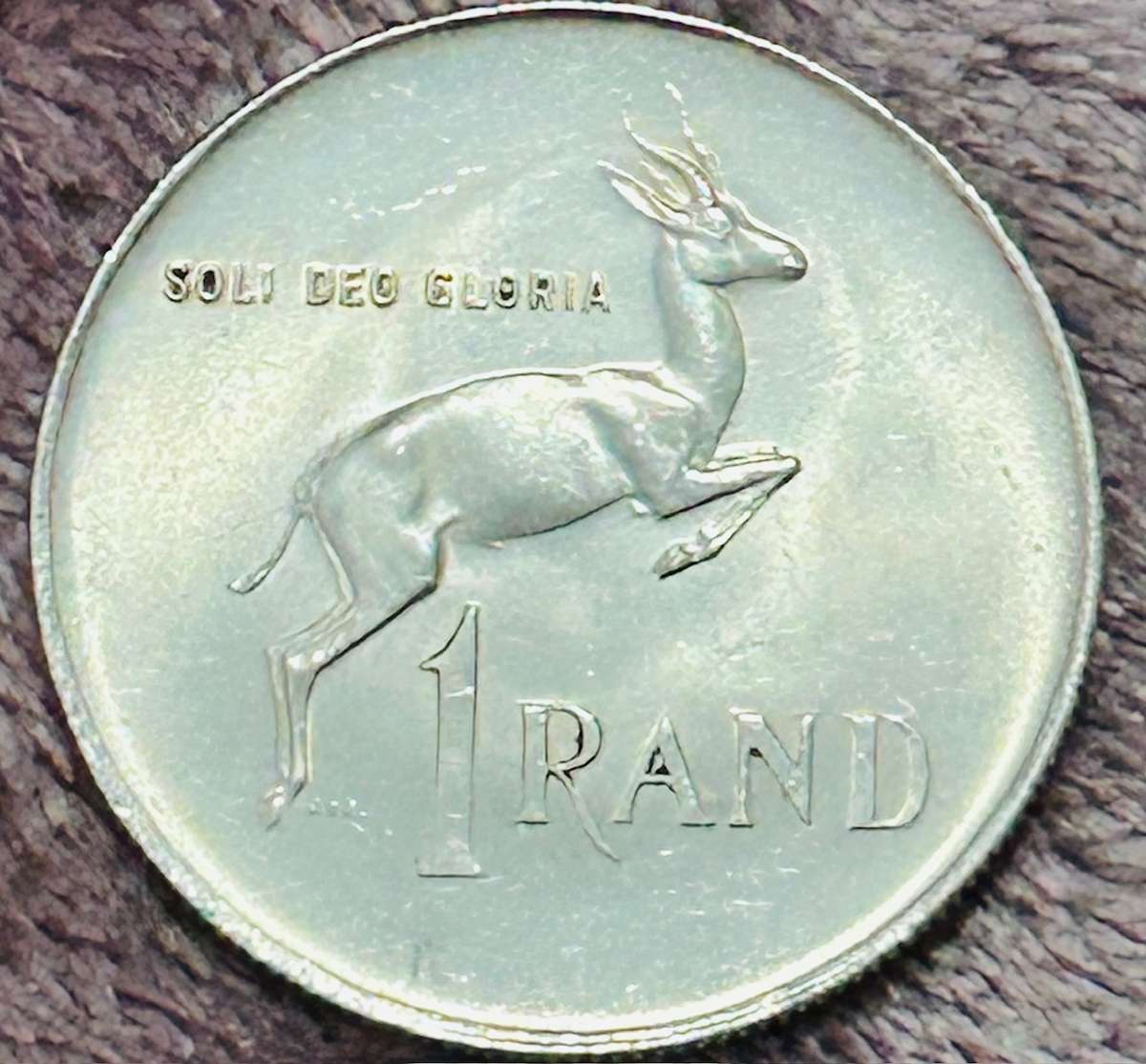  One Rand 1966 Silver Afrikaans Legend Low mintage