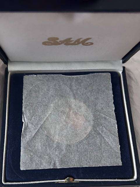 1988 DIAZ PROOF RI COIN STILL AS FROM MINT FIRST TIME OPENED FOR PHOTO