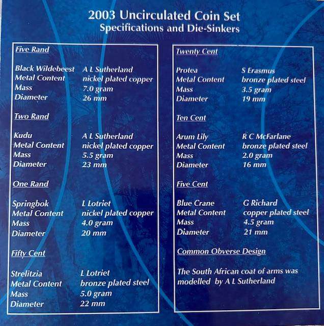 2003 UNC MINT PACK AS FROM MINT SCARES SET TO FIND FOR COLLECTION