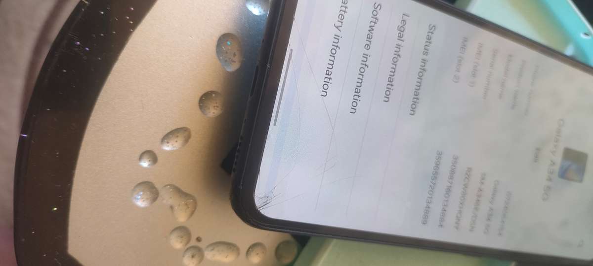 SMARTPHONE SAMSUNG A34 5G, 128G/6G,25W FAST CHARGING, IN-DISPLAY FINGERPRINT, TRIPLE 48MP CAMER