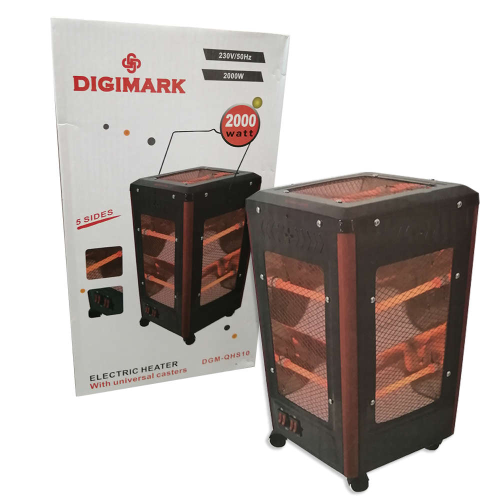 Digimark 10 Bars /5 Sides Electric Heater DGM-Qhs10